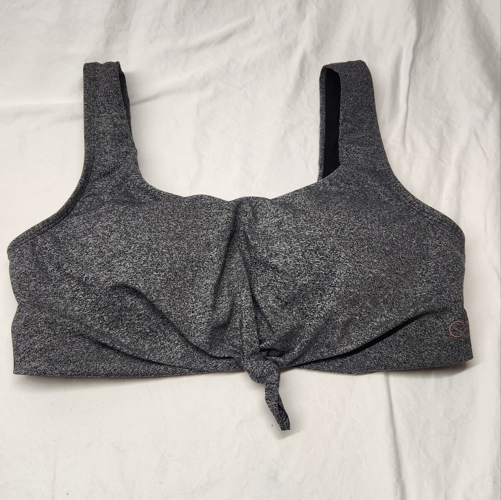 Calia by Carrie Underwood knotted front Bikini top